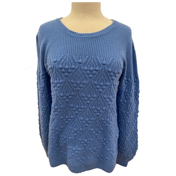 Two Bees Cashmere Crewneck Sweater - Picture 1 of 3